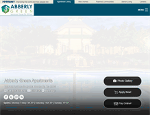 Tablet Screenshot of liveabberlygreen.com